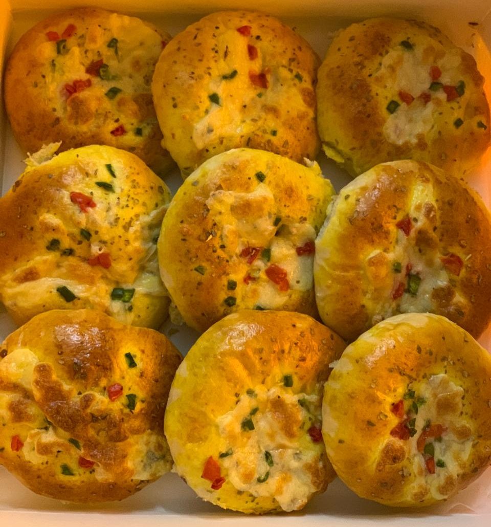 Chicken Cheese Stuffed Buns