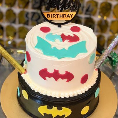 Bat Man Cake
