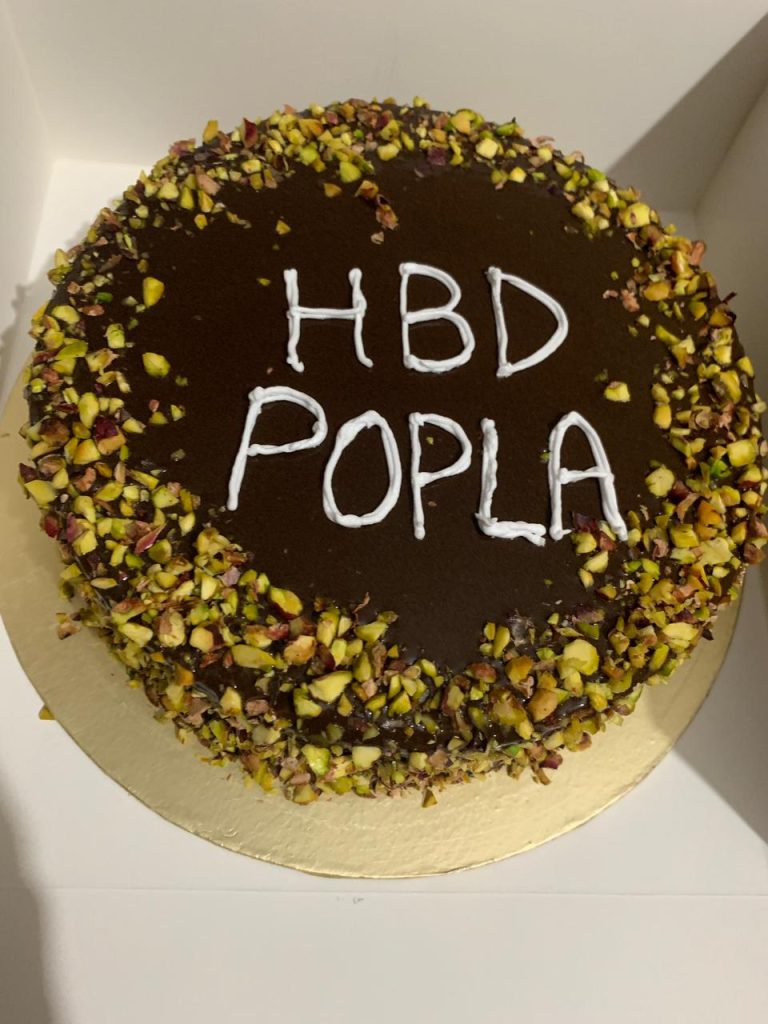 Pistachio Three Milk Cake